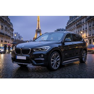 Sidetrin Tayga Black (2 stk., aluminium) foto 1