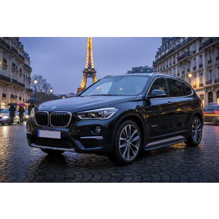 Sidetrin Tayga Black (2 stk., aluminium) foto 1