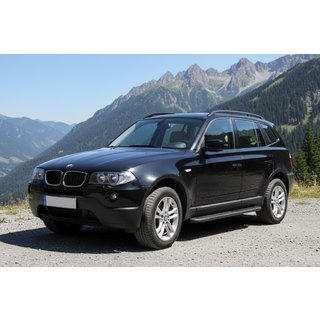 Sidetrin Bosphore Black (2 stk., aluminium) BMW X3 E83 2003–2010 foto 2