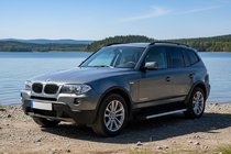 BMW X3 E83 2003–2010 Sidetrin Maya V1 (2 stk., aluminium) foto 1