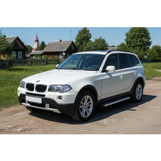 Sideskørter Maya V2 (2 stk., aluminium) BMW X3 E83 2003–2010 foto 1