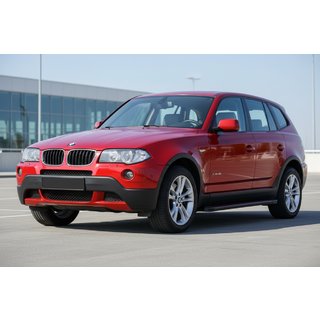 Sidetrin Maya Red (2 stk., aluminium) BMW X3 E83 2003–2010 foto 1