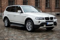 BMW X3 E83 2003–2010 Sidetrin Rainbow (2 stk., aluminium) foto 1
