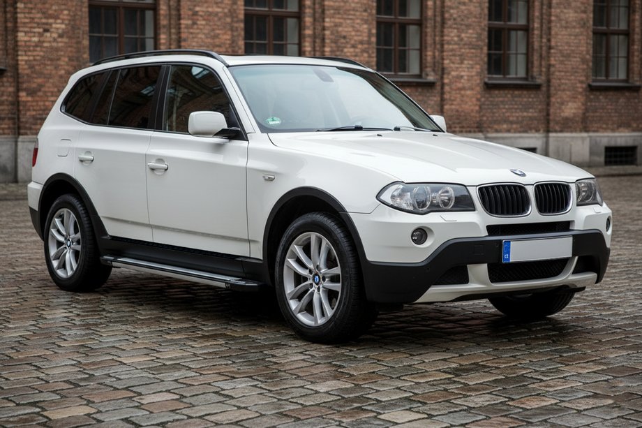 BMW X3 E83 2003–2010 Sidetrin Rainbow (2 stk., aluminium) Image