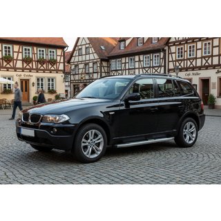 Mevsim Grey sidetrin (2 stk., aluminium) BMW X3 E83 2003–2010 foto 1