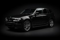 BMW X3 E83 2003–2010 Allmond Black sidetrin (2 stk., aluminium) foto 1