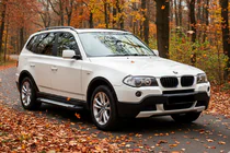 BMW X3 E83 2003–2010 Sidetrin Allmond Grey (2 stk., aluminium) foto 1