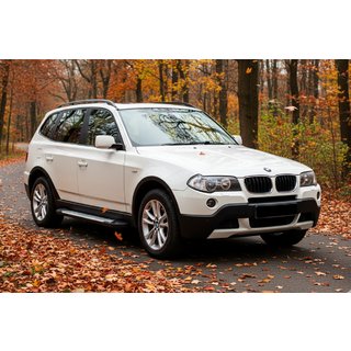 Sidetrin Allmond Grey (2 stk., aluminium) BMW X3 E83 2003–2010 foto 1