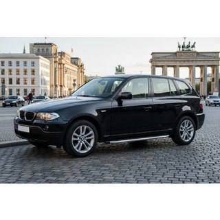 Sidetrin Fullmond (2 stk., aluminium) BMW X3 E83 2003–2010 foto 1