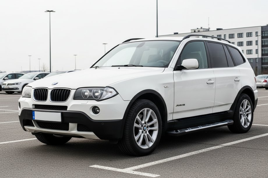BMW X3 E83 2003–2010 Sunrise sidetrin (2 stk., aluminium) Image