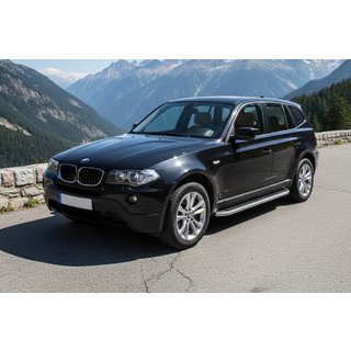 Sidetrin Tayga Grey (2 stk., aluminium) foto 1