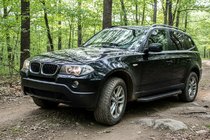 BMW X3 E83 2003–2010 Sidetrin Tayga Black (2 stk., aluminium) foto 1