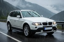 BMW X3 E83 2003–2010 Sidetrin Vision New Black (2 stk., aluminium) foto 1