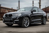 BMW X4 F26 2014–2018 Sidetrin Bosphore Black (2 stk., aluminium) foto 1