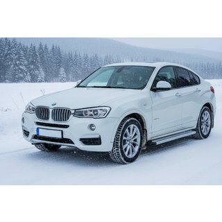 Sideskørter Maya V2 (2 stk., aluminium) BMW X4 F26 2014–2018 foto 1