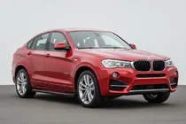 BMW X4 F26 2014–2018 Sidetrin Maya Red (2 stk., aluminium) foto 1