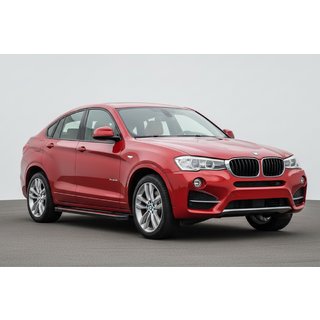 Sidetrin Maya Red (2 stk., aluminium) BMW X4 F26 2014–2018 foto 1