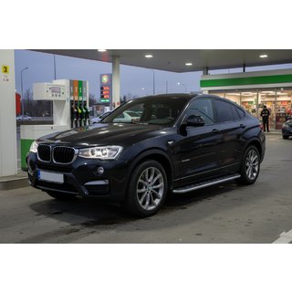 Maydos V1 sidetrin (2 stk., aluminium) BMW X4 F26 2014–2018 foto 1