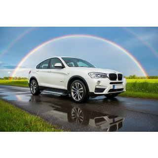 Sidetrin Rainbow (2 stk., aluminium) BMW X4 F26 2014–2018 foto 1