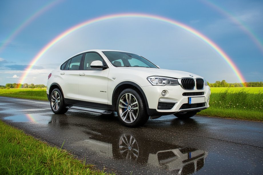 BMW X4 F26 2014–2018 Sidetrin Rainbow (2 stk., aluminium) Image