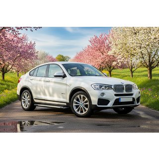 Sidetrin Allmond Grey (2 stk., aluminium) foto 1