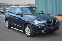 BMW X4 F26 2014–2018 Sidetrin Fullmond (2 stk., aluminium) foto 6