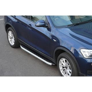 Sidetrin Fullmond (2 stk., aluminium) BMW X4 F26 2014–2018 foto 1