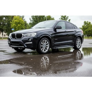 Sidetrin Line (2 stk., aluminium) BMW X4 F26 2014–2018 foto 1