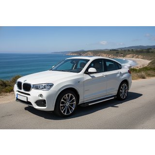 RedLine sidetrin (2 stk., aluminium) BMW X4 F26 2014–2018 foto 1