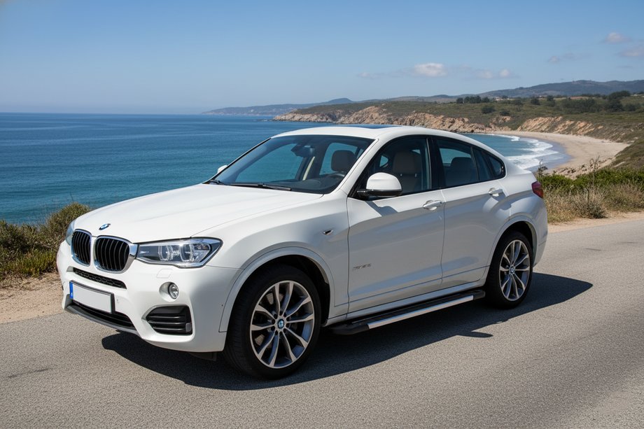 BMW X4 F26 2014–2018 RedLine sidetrin (2 stk., aluminium) Image