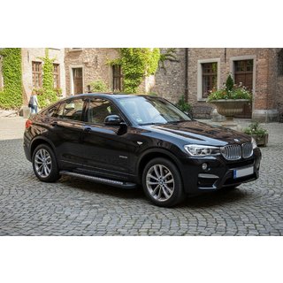 Sidetrin Vision New Black (2 stk., aluminium) BMW X4 F26 2014–2018 foto 1