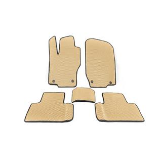 EVA-bilmåtter (5 sæder, beige)