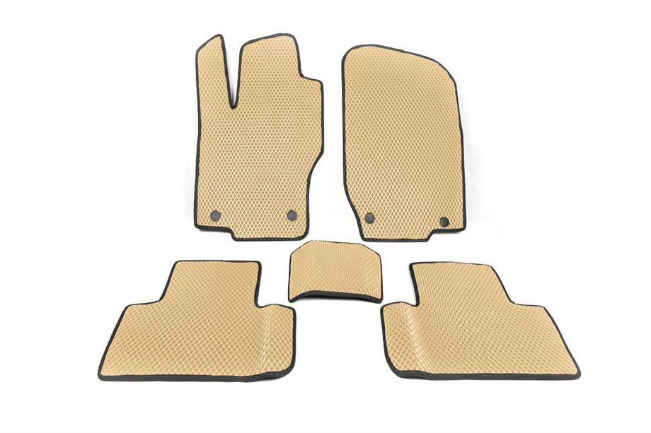 Mercedes GL-klasse X164 2006–2012 EVA-bilmåtter (5 sæder, beige) Image