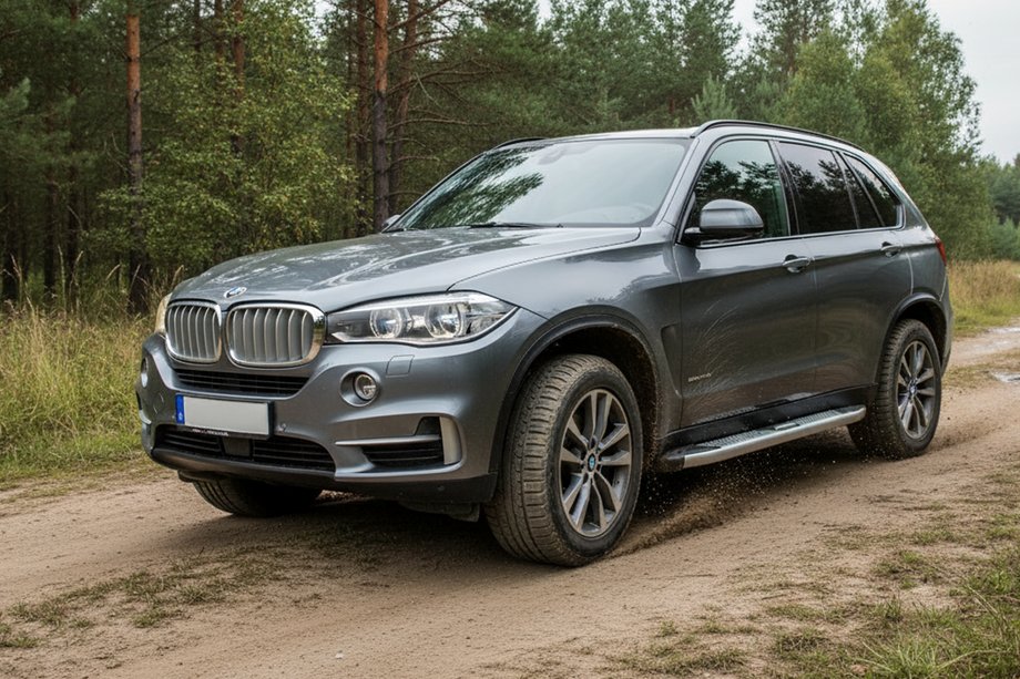 BMW X5 F15 2013–2018 Mevsim Grey sidetrin (2 stk., aluminium) Image