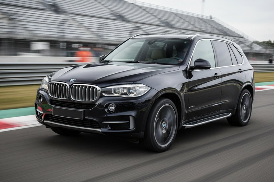 BMW X5 F15 2013–2018 Sidetrin Fullmond (2 stk., aluminium) Image