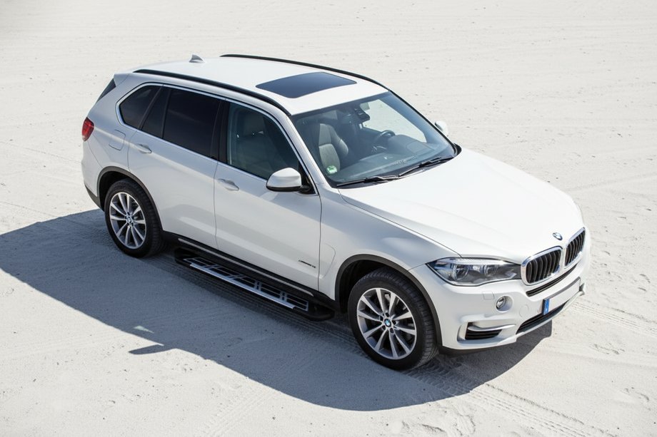 BMW X5 F15 2013–2018 Sunrise sidetrin (2 stk., aluminium) Image