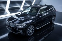 BMW X5 F15 2013–2018 Sidetrin Tayga Grey (2 stk., aluminium) foto 1