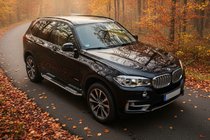 BMW X5 F15 2013–2018 Sidetrin Tayga V2 (2 stk., aluminium) foto 1