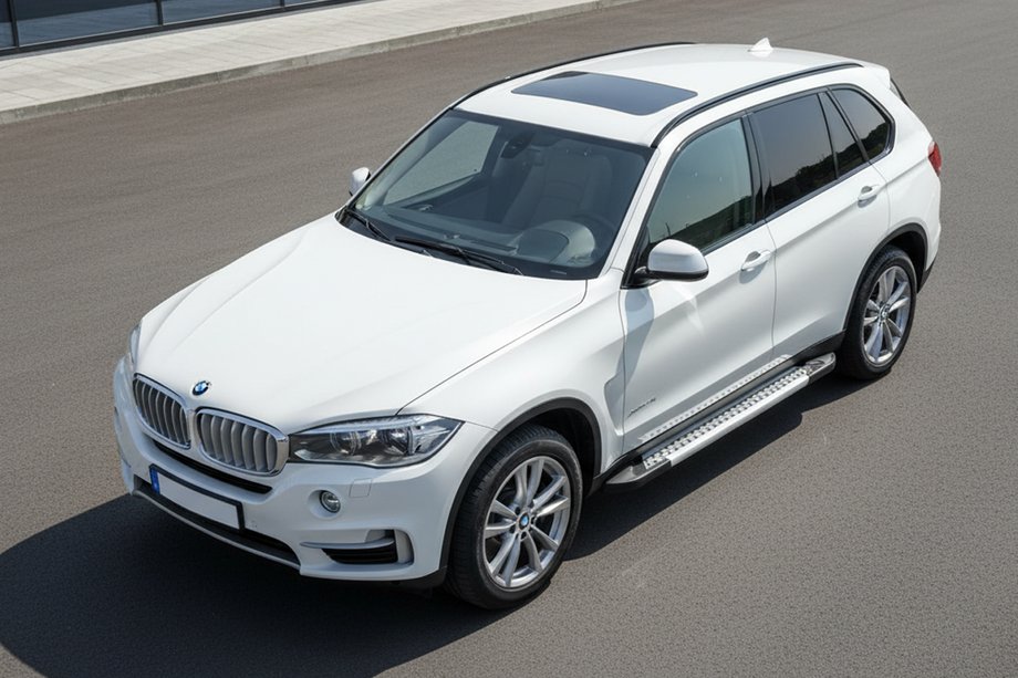 BMW X5 F15 2013–2018 Sidetrin Vision New Grey (2 stk., aluminium) Image