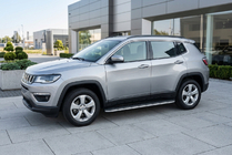 Jeep Compass 2016– Sidetrin Bosphore Grey (2 stk., aluminium) foto 1
