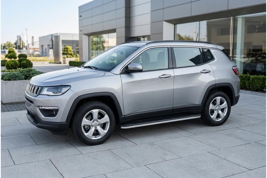 Jeep Compass 2016– Sidetrin Bosphore Grey (2 stk., aluminium) Image