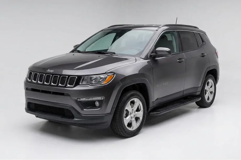 Jeep Compass 2016– Sidetrin Bosphore Black (2 stk., aluminium) Image