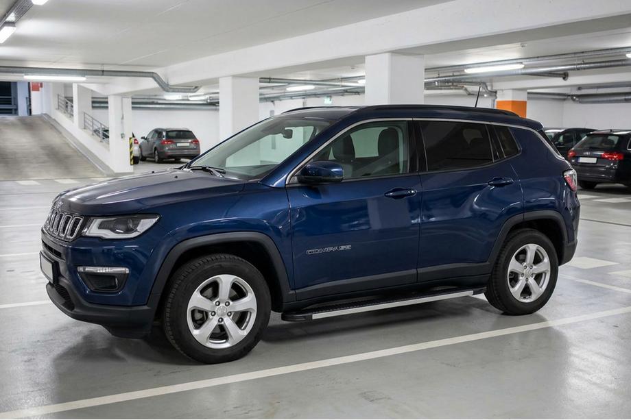 Jeep Compass 2016– Sidetrin Maya V1 (2 stk., aluminium) Image