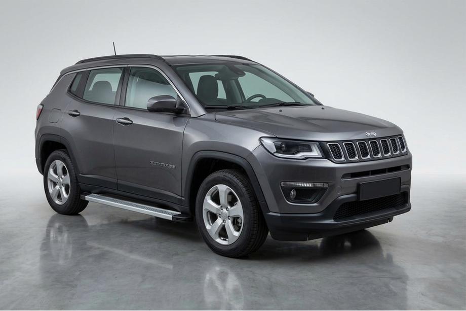Jeep Compass 2016– Sideskørter Maya V2 (2 stk., aluminium) Image