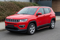 Jeep Compass 2016– Sidetrin Maya Red (2 stk., aluminium) foto 1