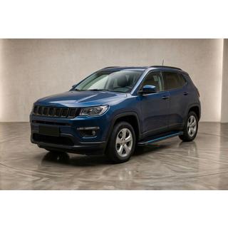 Maya Blue sidetrin (2 stk., aluminium) foto 1