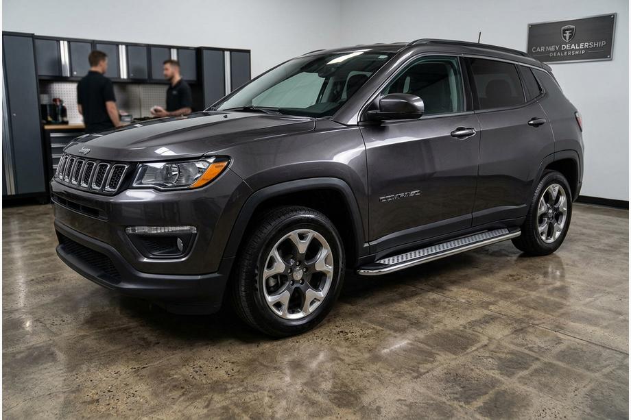 Jeep Compass 2016– Sidetrin Maydos V2 (2 stk., aluminium) Image