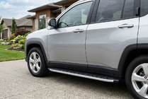Jeep Compass 2016– Sidetrin Fullmond (2 stk., aluminium) foto 1