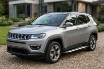 Jeep Compass 2016– Sidetrin Line (2 stk., aluminium) foto 1