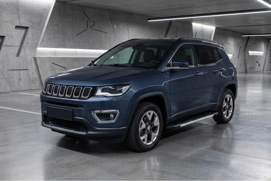 Jeep Compass 2016– RedLine sidetrin (2 stk., aluminium) Image
